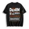 Superior Industries NYC Industrial Style Graphic Casual T-Shirt Pure Cotton T-shirt