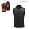 Nine-Zone USB Electric Smart Heating Vest with Carbon Fiber Warmers.