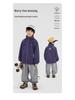 Boys' Fleece-Lined Jacket - Fairy Tale Memory, Autumn-Winter 2025 Collection, Medium-Large, Thickened Winter Wear.