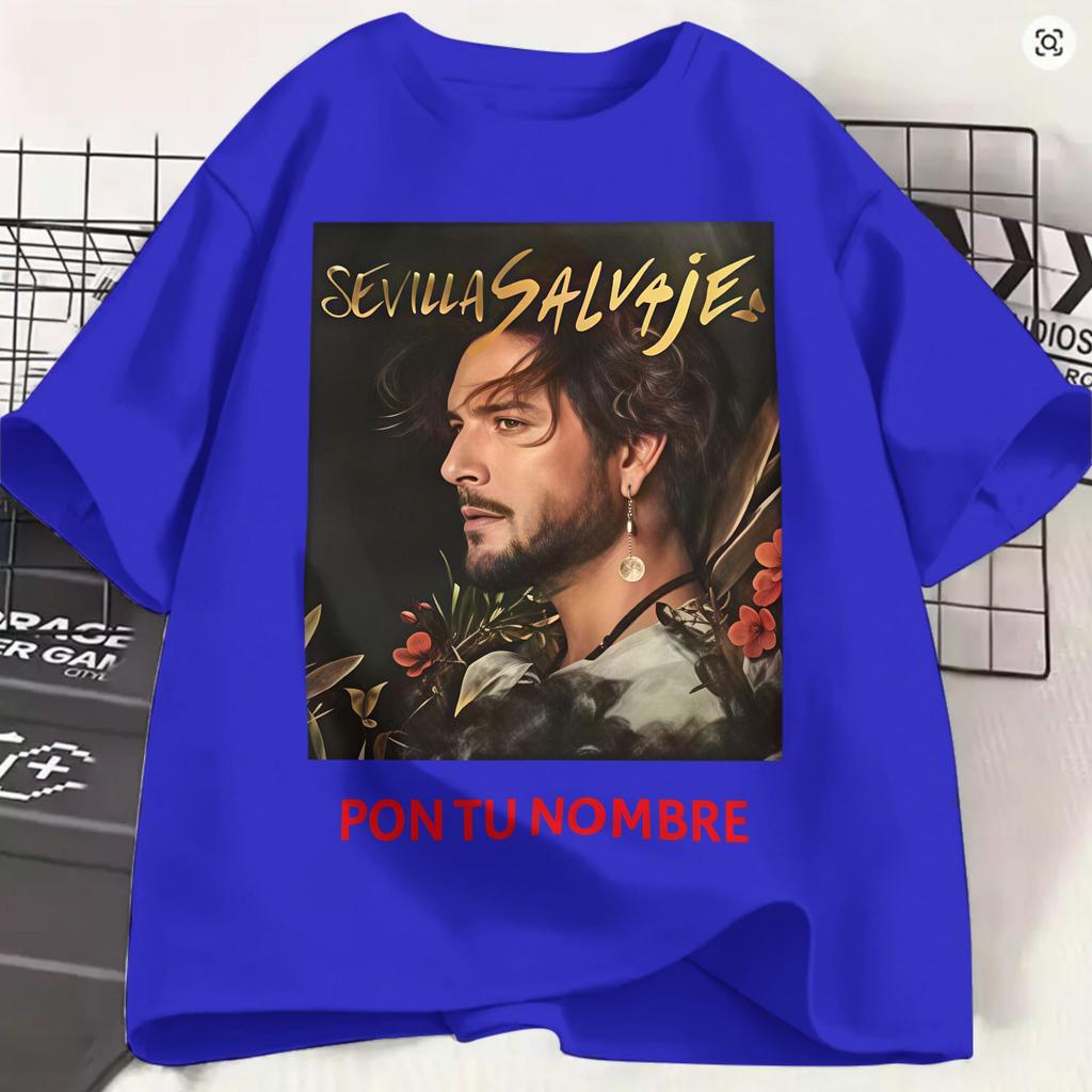 Unisexuel Carrasco T Shirt Summer 2026 Salvaje Tour Cotton T Shirts For Unisex Harajuku Design Tee Shirt Short Sleeves Y2k Funny Tees