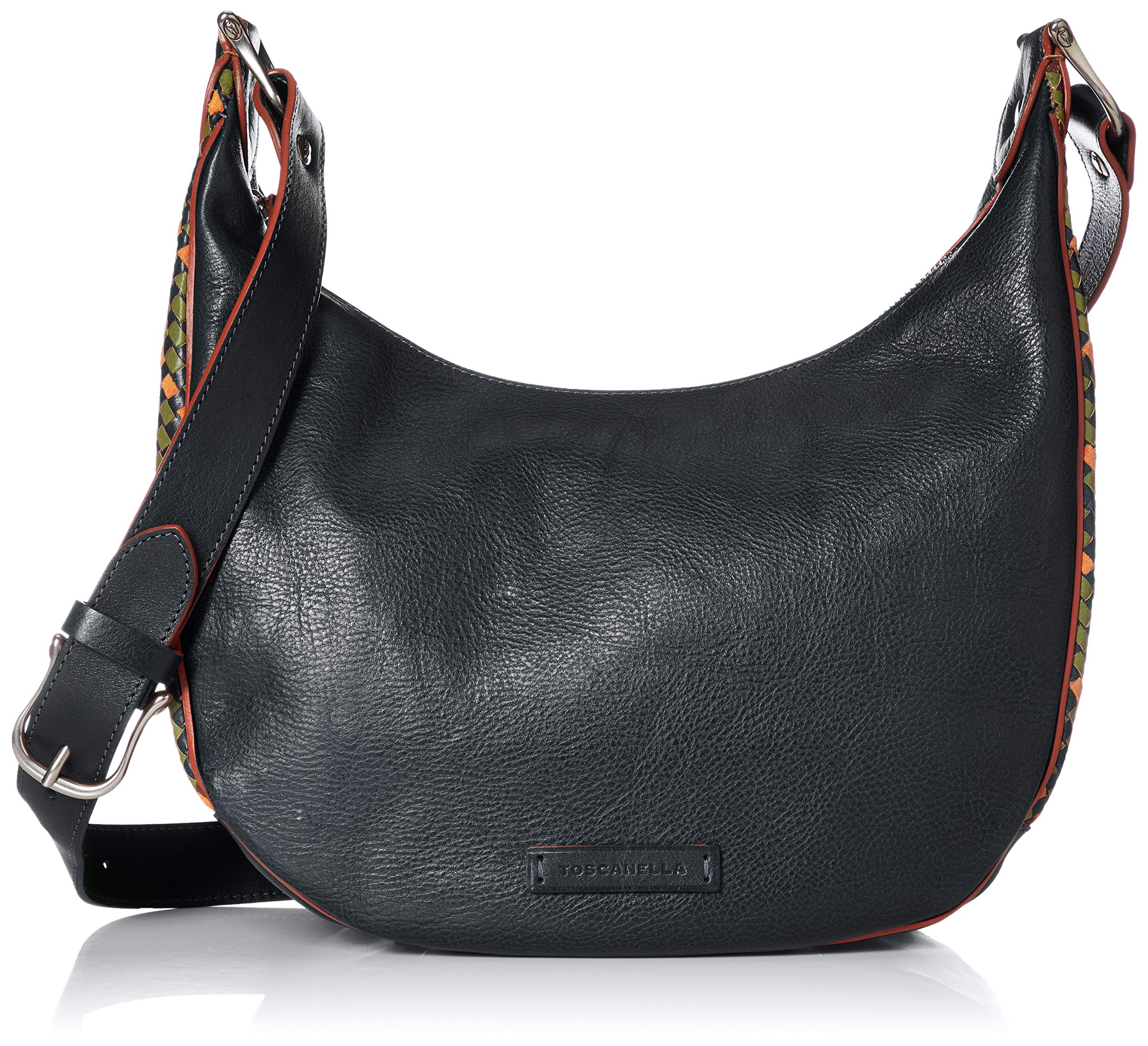 

Intrecciato Vachetta Leather Shoulder Bag Blue [Toscanera] Women s 2124-VA синій