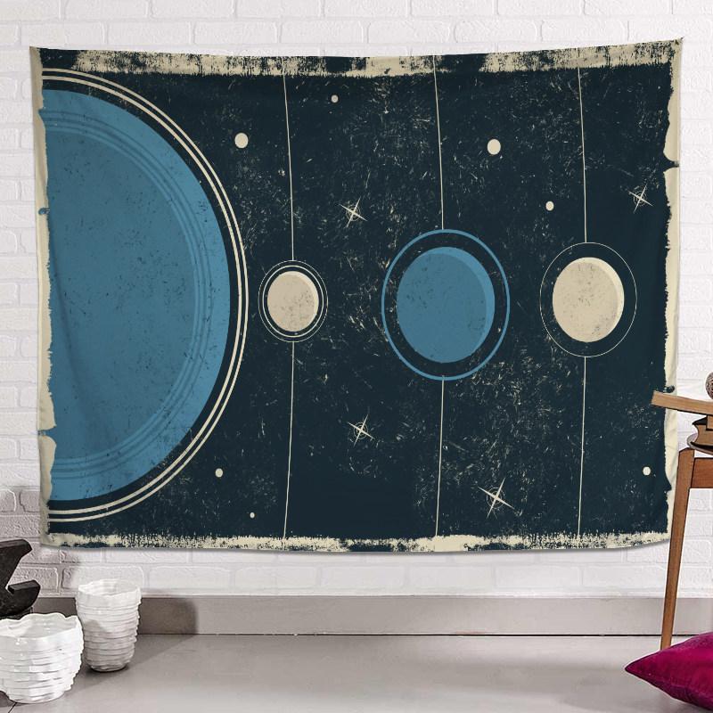 

Retro American Style Poster Tapestry Nostalgic Bar Dormitory Bedroom Wall Hanging Decor Bedside Living Room Backdrop 74x94cm(29x37in)