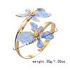 Exaggerated Design Big Flower Bracelet Luxurious Style Three-Dimensional Bracelet  Vacation Style