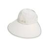 New Sunscreen Cap, Dome Outdoor Cycling Visor, Women's Breathable Adjustable Solid Color Big Eaves Hat