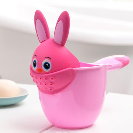 Baby Bath Cup Detachable Waterfall PP Rinse Shampoo Rinser Baby Rinse Cup for Kids