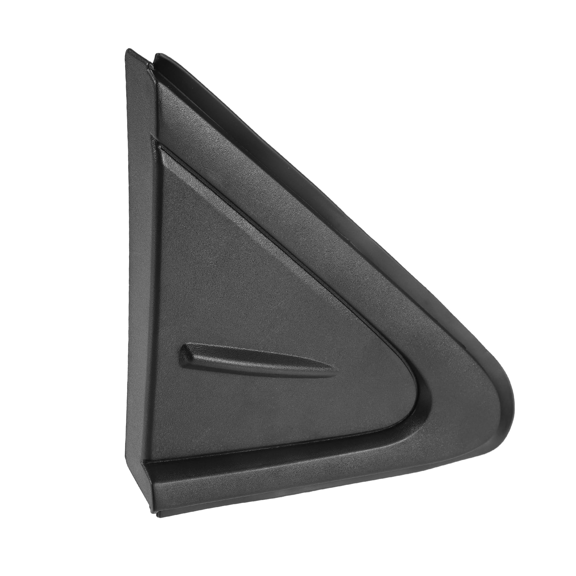 

ABSOPRO Накладка-уголок зеркала передней правой двери, накладка-треугольник крыла, номер для Toyota и Corvette, треугольная накладка заднего вида, черный пластик (Часть