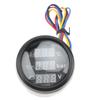 Boat Water Temp Oil Pressure Voltmeter 52mm Digital Display Multifunctional IP67 Water Proof Triple Gage Set