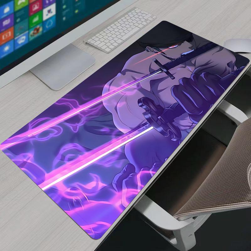 Gaming Mouse Pads One Piece Zoro Gamer Home Computer HD Mousepad XXL Mouse Padss Keyboard Pad Carpet NonSlip Office Mouse Mats
