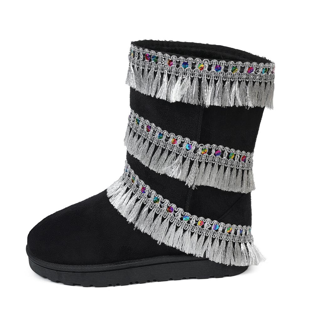 High-top Shoes, Short Boots, Women's New Autumn-winter Style, Versatile Snow Boots