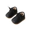Baby Shoes with Fleece Lining Squeaky Warm First Walkers for 0-2 Years Old, Unisex Toddler Insulated Shoes