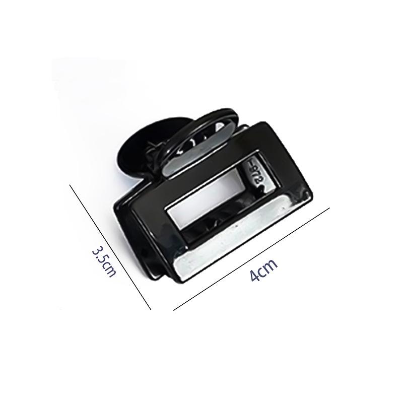 

Премиальная черная заколка-краб для волос с распылителем - стильный аксессуар для хвоста