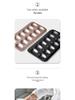 Non-Stick Stainless Steel French Shell 3D Cake Mold - 12-Cavity Baking Pan for Chiffon Pastry