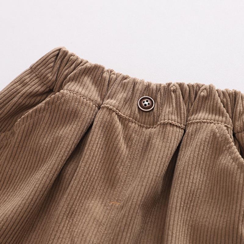Höst Boutique Barnkläder Baby Pojkkläder Stickad Ärmlös Väst + Denimskjortor + Byxor 3 st Pojkoutfitset