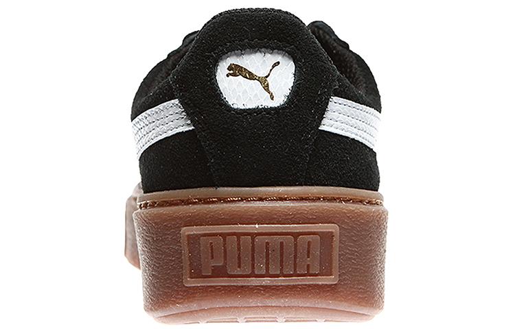 PUMA Suede Platform Sneakers 'Black Brown' Women's 363906-02