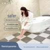 Bathroom Non-Slip, Cuttable Splicing Shower Mat - Full Coverage, Water-Absorbent Foot Pad