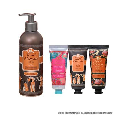 Tesori d'Oriente Italienische Importierte Wasserlilie Duftende Körperlotion
