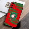 M-Morocco F-Flag Phone Case For Samsung Galaxy A73,A72,A71,A70,A53,A52,A51,Others Soft Black Shell