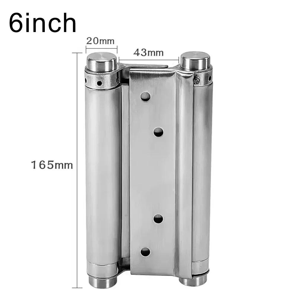 Double Spring Hinges, Two-way Free-release Door Hinges, Stainless Steel Automatic Door Closers, Garage Door Hinges Tools