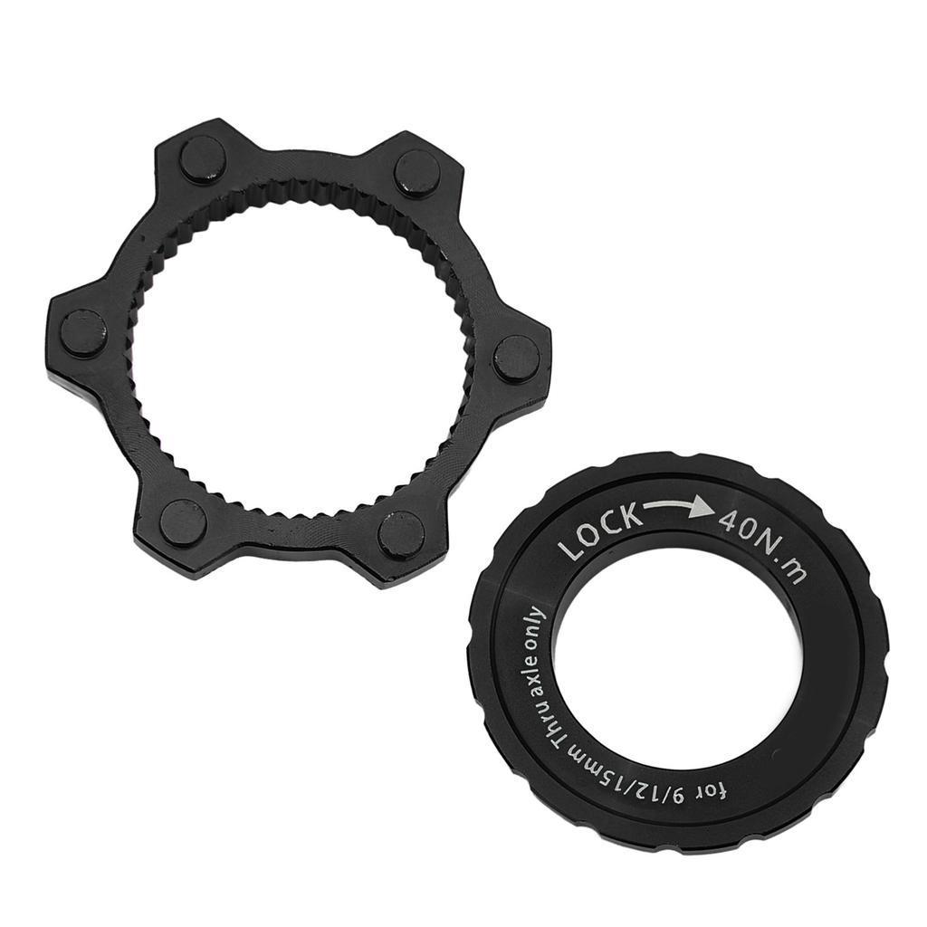 CANSUCC Bike Hub Disc Brake Center Lock Adapter Aluminum Alloy Center Lock Disc to 6 Pin Disc Adapter