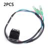 2PCS Trim Tilt Switch Fit Yamaha Engine Outboard Motor Remote Control 703-82563-02-00