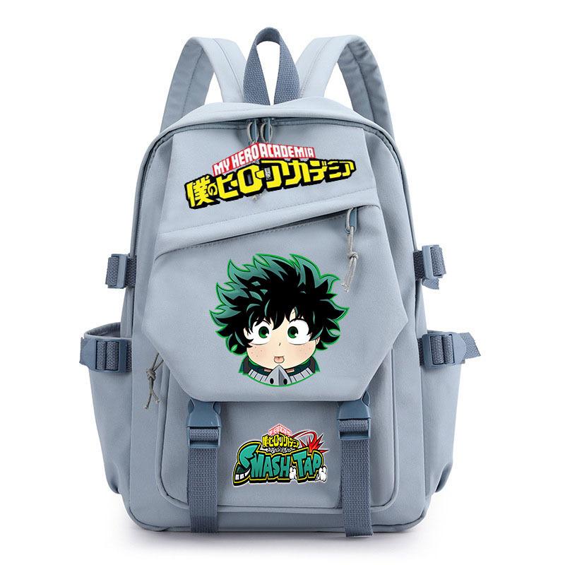 My Hero Academy School Bag Children's Backpack Elementary School Bag Male Female Junior High School Student College Student Campus Backpack