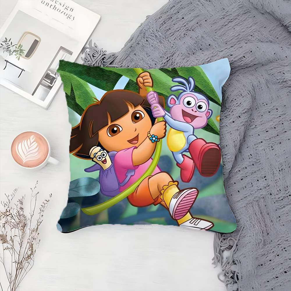 

Милая наволочка D-Dora с принтом, наволочка, чехол для подушки на диван в гостиную, декор для спальни 12x12Inch