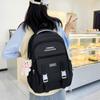 Schulranzen Mehrteiliges Set Kontrastfarbe Unisex High School Schüler Große Kapazität Campus Rucksack