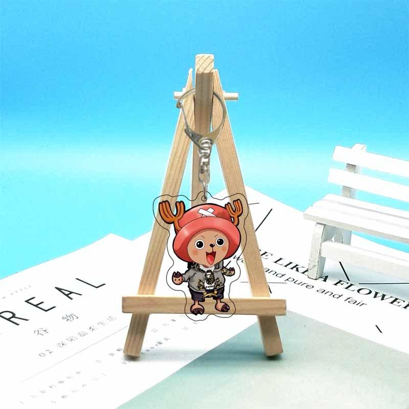 One Piece Luffy, Chopper, Law, Zoro, Ace, Sanji, Sabo Acrylic Keychain