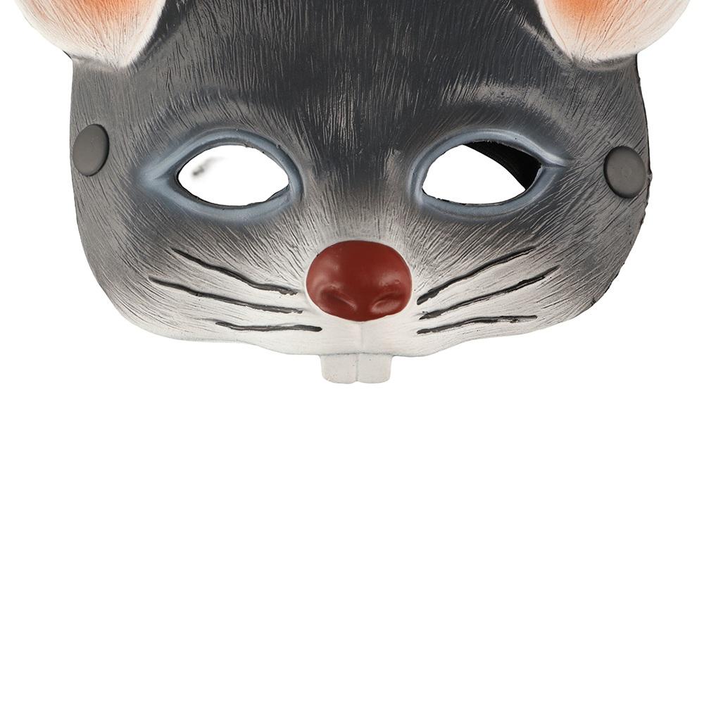 Cosplay Accessory Decoration Prop Mouse Face Cover Halloween Masks Half Face Mask 3D Animal Mask