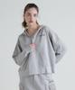 AVIREX FADE WASH CADET PATCH H Z HOOD PARKER light gray
