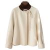 Double-sided Fleece Wool Coat Women's Short Spring and Autumn New High-end Woolen Coat Women's Small