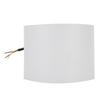12W Outdoor LED Wall Lamp IP65 Waterproof Aluminum Up and Down Lighting Wall Light AC85‑265VWhite Shell Warm White Light