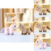 Cute Pony Stuffed Plush Doll Toy Pendant Keychain For Backpack Decoration And Collection
