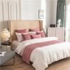 European Style Velvet Lace Trimmings Bed Runner Home Hotel Decoration Bed Flag Wedding Room Bed Tail Pillowcase
