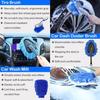 26Pcs Auto Cleaning Brush Set - Interior/exterior, Wheels Drill Brushes, Buffing Sponge Pads