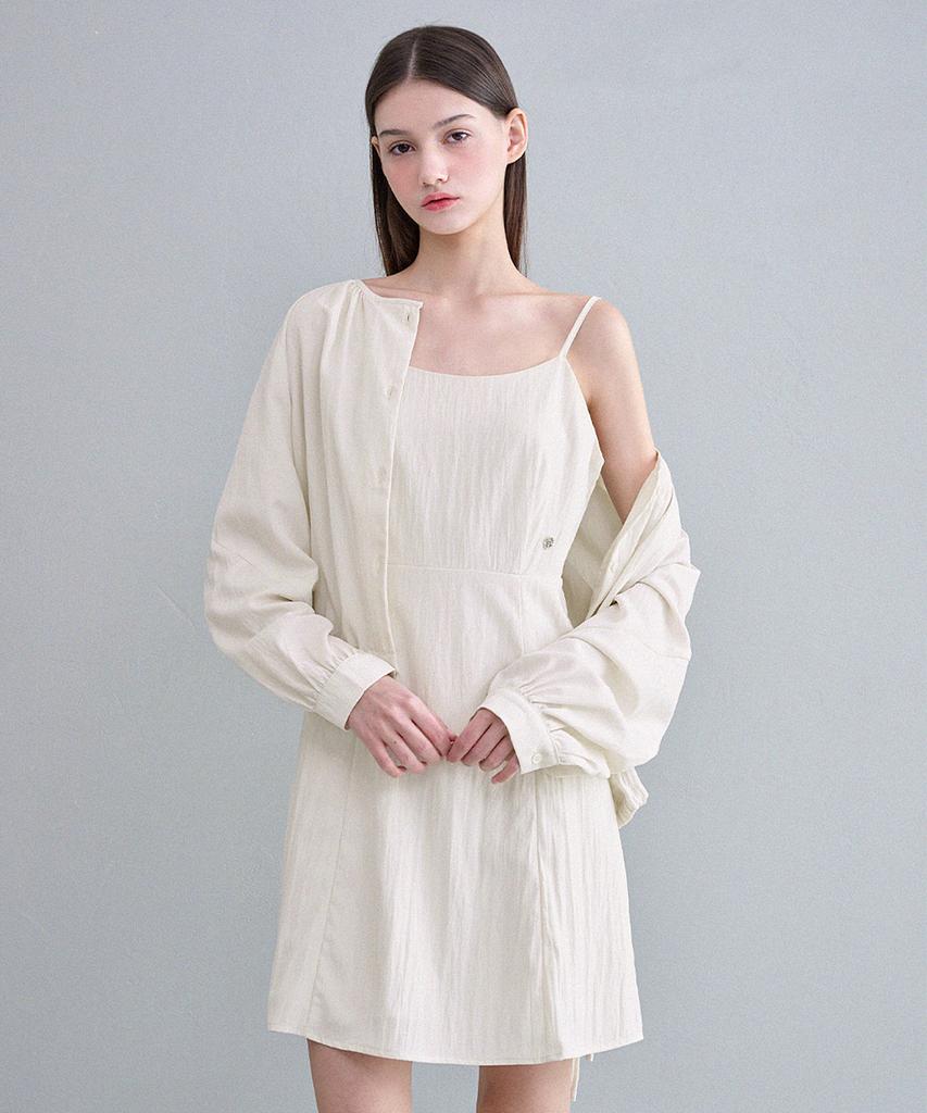 Micene Mira Sleeveless Dress-Blouse Set