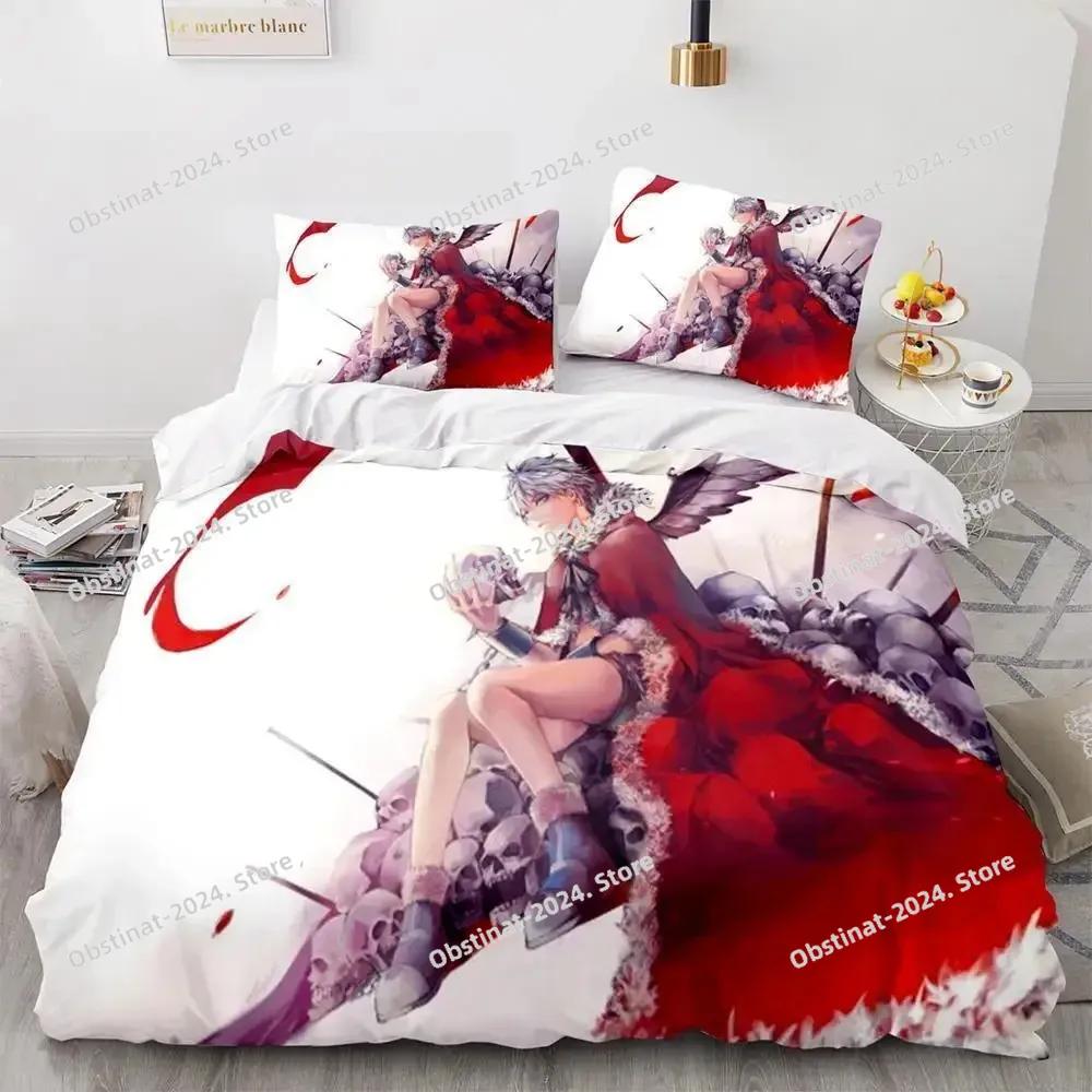 Comforter Fashion Anime Hunter×Hunter Bedding Set Single Twin Full Queen King Size Bed Set Adult Kid Bedroom Duvet Sets Home Textiles