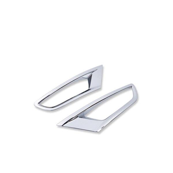 2015 2016 2017 2018 For Mazda CX3 CX-3 Car Chrome ABS REAR FOG LIGHT Reflector Trim Exterior Foglight Hood Accessories