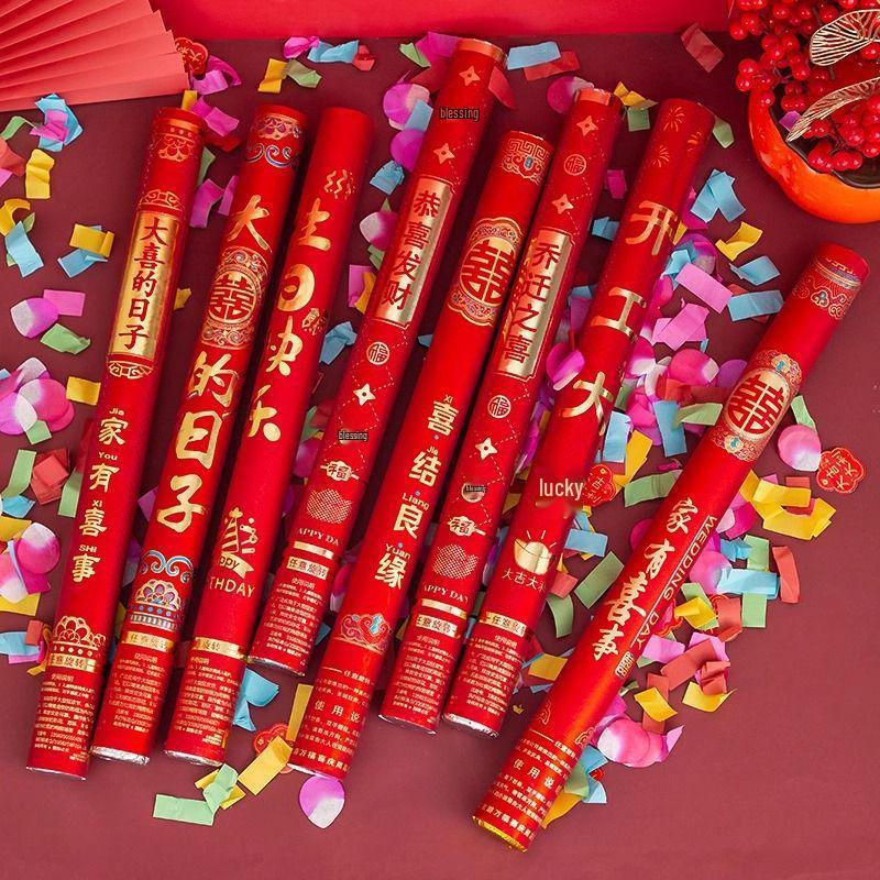 Handheld Streamer Confetti Cannons for Parties or Events