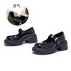 Foam Bottom First Layer Sheepskin Mary Jane Shoes Spring New Light Luxury High-end Single Shoes Light Mouth Versatile Women's Shoes