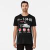 WWII Soviet T3485 Tank T Shirt New 100 Cotton Short Sleeve ONeck Casual Tshirts Size S3XL