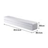 Yamazaki Magnetic Wrap Case, 30cm, Tower, White, 3247