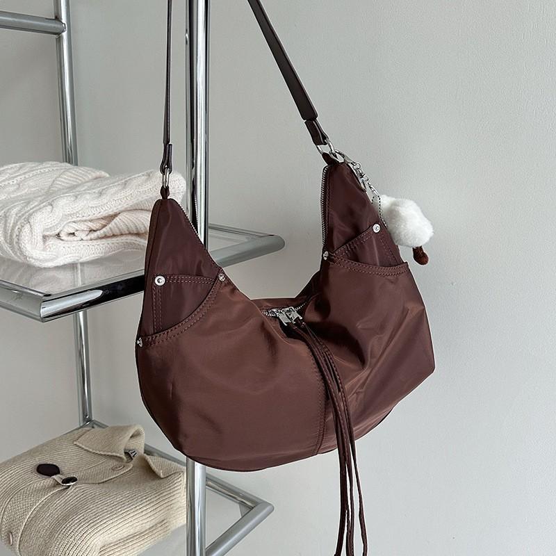 Korean Style Nylon Dumpling Bag Women's All-matching Lazy Commuting Shoulder Large Capacity Casual Underarm