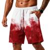 Men's Layer Loose Shorts with Pockets - Gym Training Workout Shorts for Beach, , Running, Casual Everyday Wear