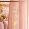 Prism Faux Crystal Sun Catcher, Hanging Window Suncatcher with Rainbow Maker, Car Home Garden Balcony Decor, Unique Gift for Housewarming Birthday