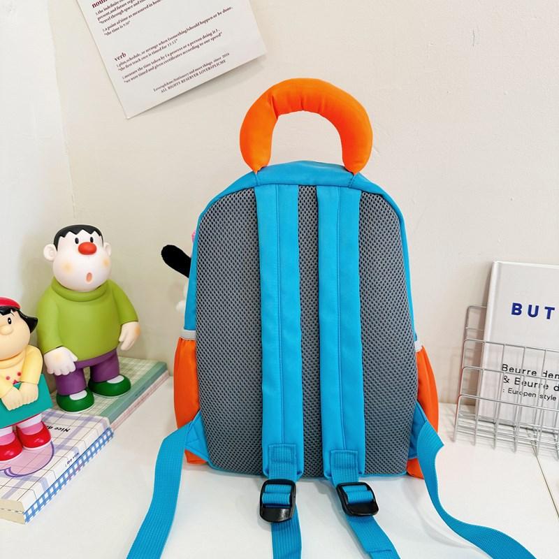 New Children's Backpack Contrasting Color Schoolbag Boys and Girls Kindergarten Primary School Students Fashion Backpack Fashion