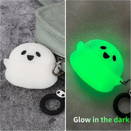 CCXNAS for Apple AirPods Pro 2nd/1st Generation Case Cute, Glow In the Dark