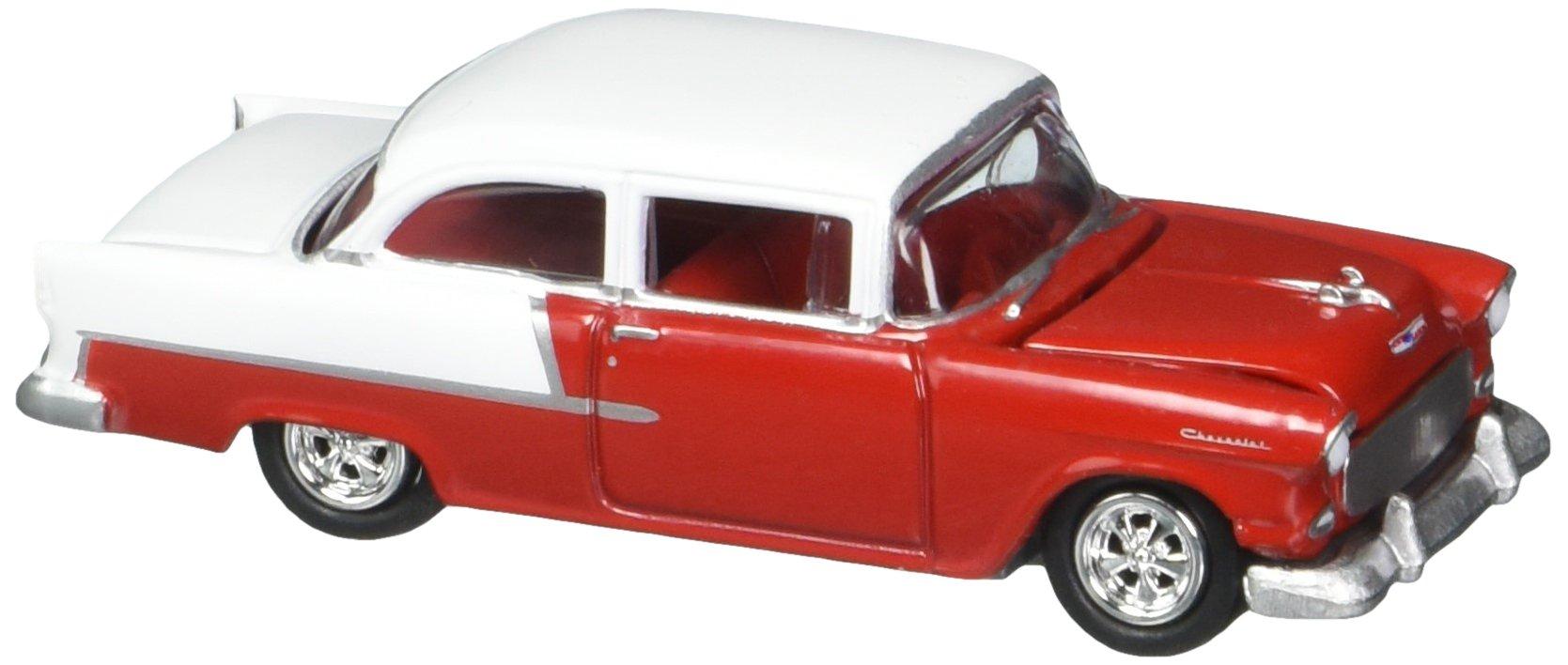 

Johnny Lightning Classic Gold Версия B 1955 Chevrolet Седан 164 2-дверный (Красный Белый)