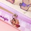 Cartoon Capibala Pencil Bag Large Capacity Pencil Case Aesthetic Pen Case Makeup Bag Clear Pen Bag Pencil Organisers