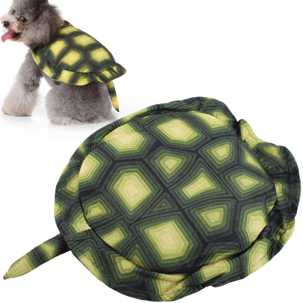 Soft Plush Tortoise Outfit Novelty Shaped Pet Halloween Wear Pet Costume  Festival Cosplay